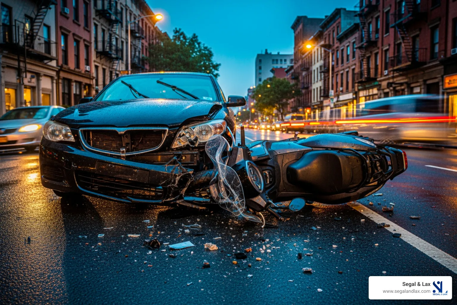 car vs scooter accident lawyer brooklyn